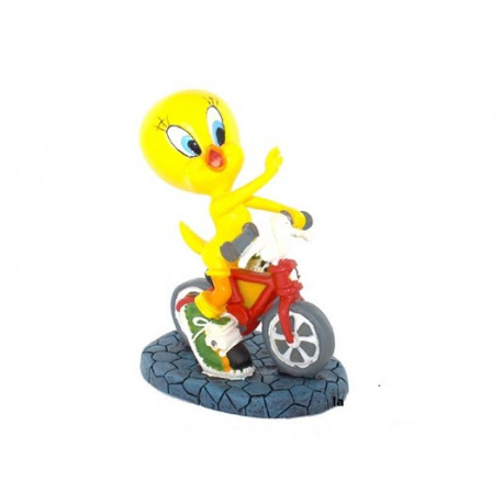 Figurine Tweety bike