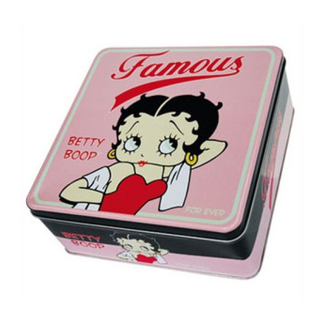 Boite metal Betty Boop Famous