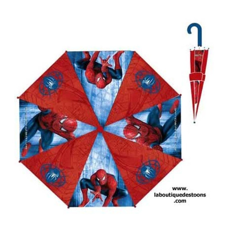 Paraguas spiderman rojo