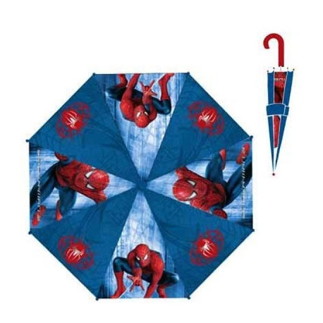 Blau Spiderman-Regenschirm