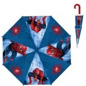 Blauwe Spiderman paraplu