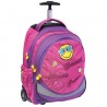 Sac à dos à roulettes Smiley Emoji 45 CM Cartable haut de gamme