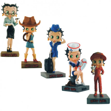 Menge von 5 figuren Betty Boop Show - Figur