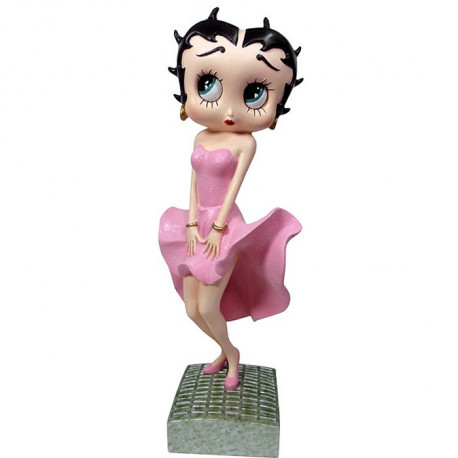 Statuette Betty Boop red dress