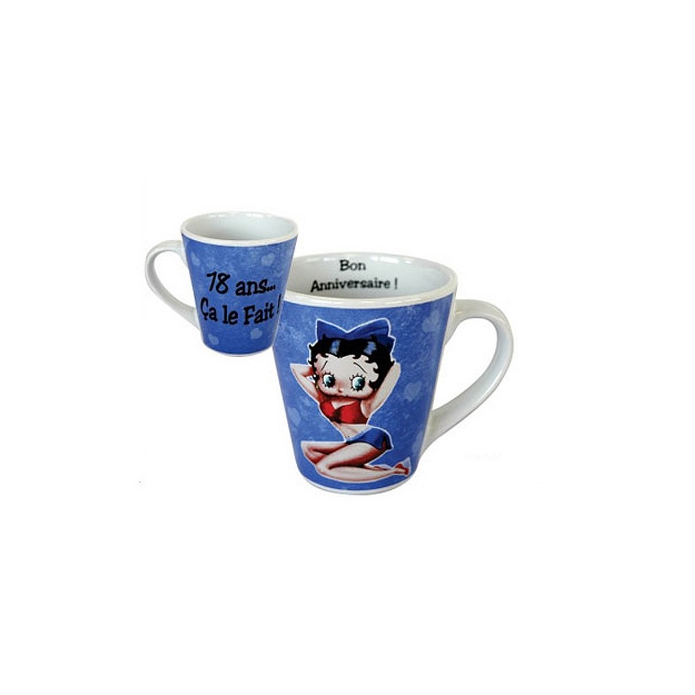 Mug Betty Boop 18 Years