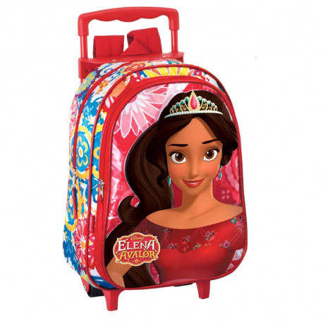 Sac A Dos A Roulettes Maternelle Elena D Avalor 37 Cm Trolley