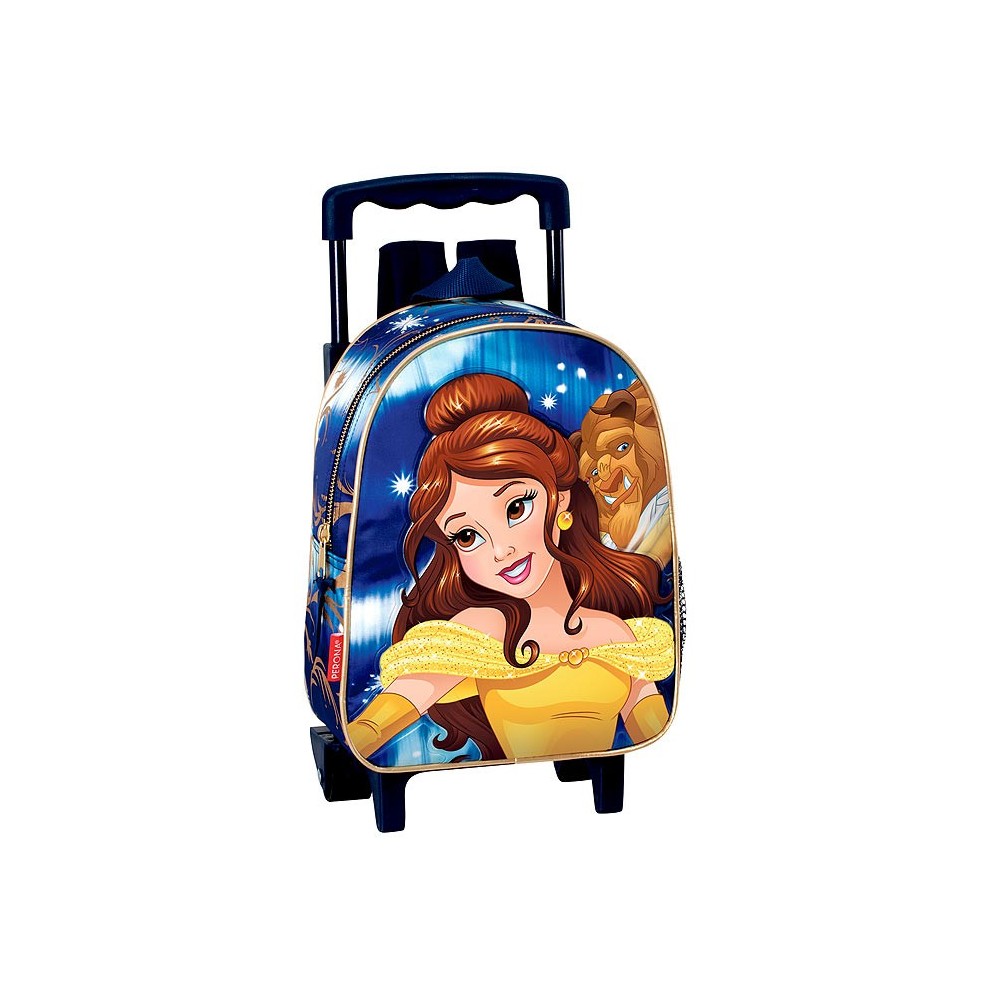 princess rolling backpack