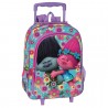 Sac à dos à roulettes maternelle Trolls Cooper 37 CM trolley - Cartable