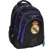 Sac à dos Real Madrid Black Basic 45 CM Haut de Gamme - 3 Cpt