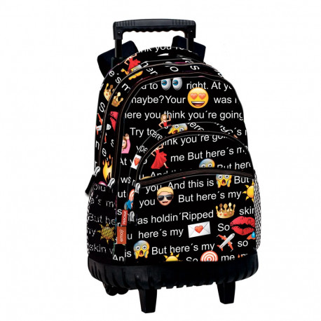 Backpack skateboard Emoji Talk 42 CM trolley premium - Binder