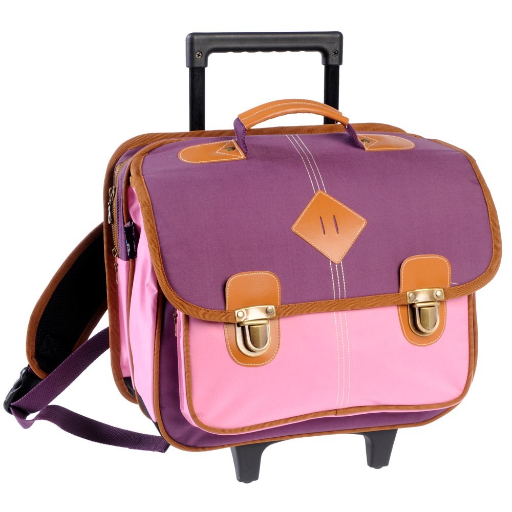 cartable fille rose