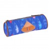 Trousse ronde Feather 22 CM Rose ou bleu - Fille