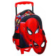 Sac à roulettes trolley maternelle Spiderman Comics 31 CM - Cartable