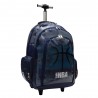 Cartable à roulettes NBA Basket 45 CM Black Ball Haut de gamme