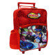 Sac à roulettes Beyblade maternelle rouge trolley 30 CM - Cartable
