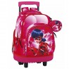 Sac à dos à roulettes Ladybug 45 CM trolley Haut de Gamme - Cartable