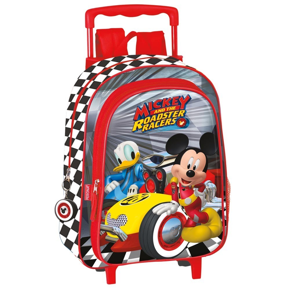 Mickey y Donald 37 CM trolley mochila del balanceo