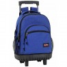 Sac à dos à roulettes Blackfit Navy Blue 45 CM trolley Haut de Gamme - Cartable