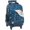 Sac à roulettes 45 CM Champions League Player Haut de gamme - 2 cpt - Cartable 