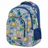 Sac à dos Smiley Pop 45 CM - 2 Cpt