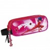 Trousse rectangle Ladybug Miraculous 21 CM - 2 cpt