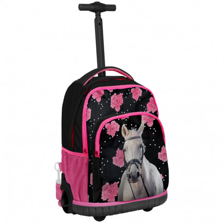 Zaino Trolley Cavallo fiore 44 CM 
