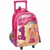 Sac à dos à roulettes Barbie Dreams 45 CM Haut de gamme - Cartable