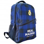 Mochila escolar Real Madrid azul 43 CM
