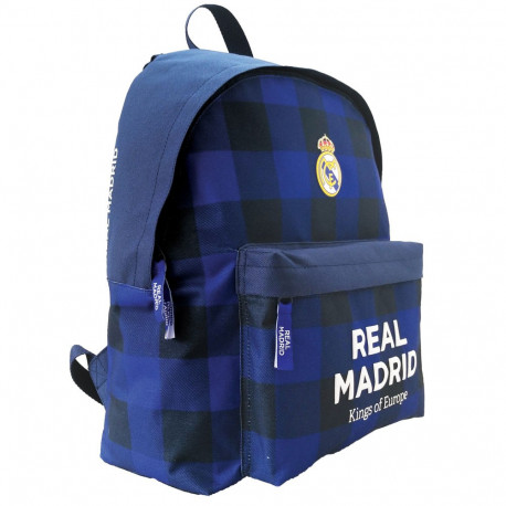 Mochila escolar Azul Real Madrid Borne 40 CM