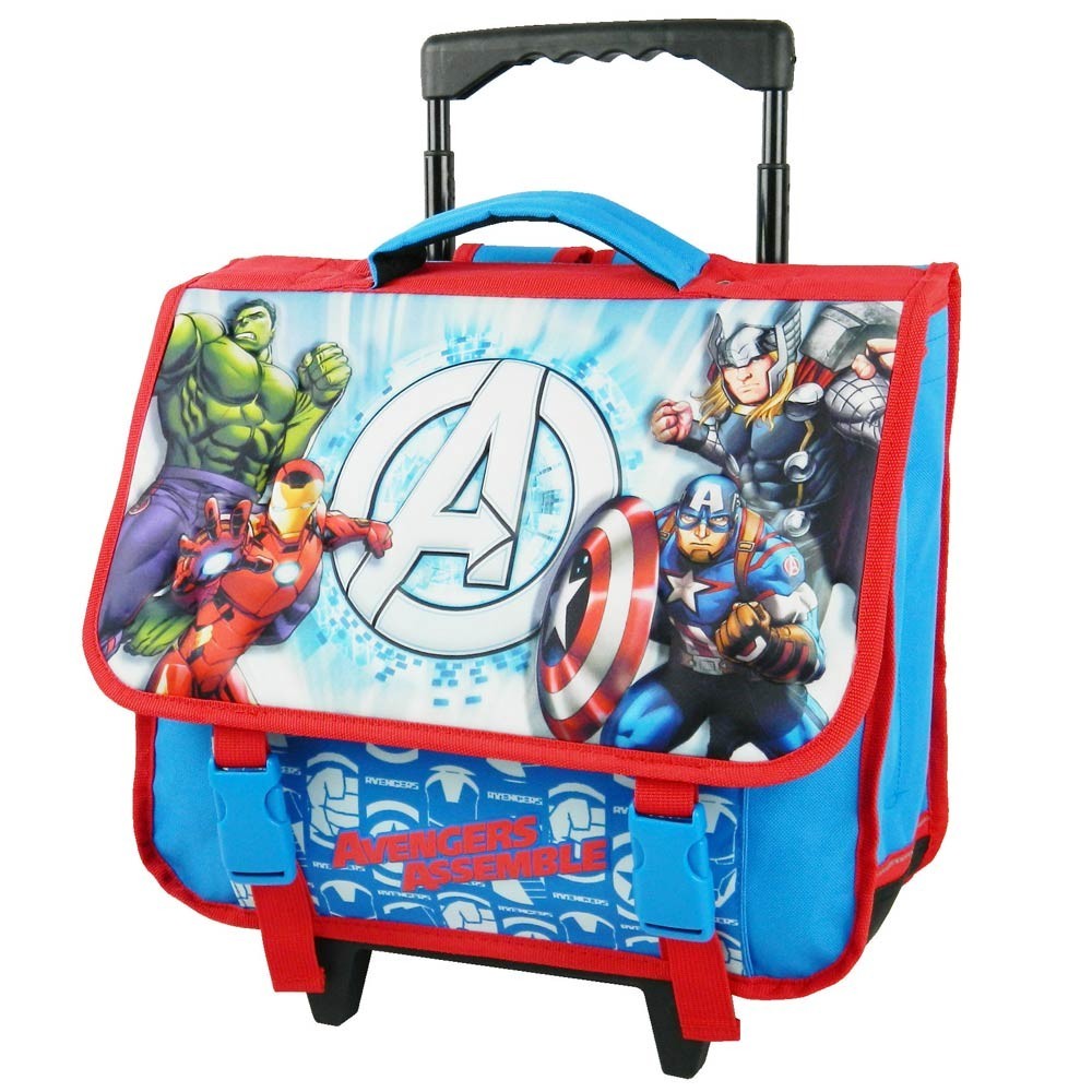 spiderman trolley school bag