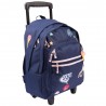 Sac à dos à roulettes 43 CM Camps Keep Haut de gamme - 2 cpt - Cartable