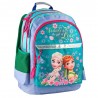 Sac à dos Reine des neiges Rose 42 CM - 2 Cpt