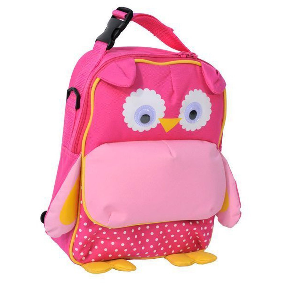 pink owl backpack