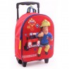 Sac à roulettes Sam le pompier 3D Fire 31 CM maternelle - Cartable