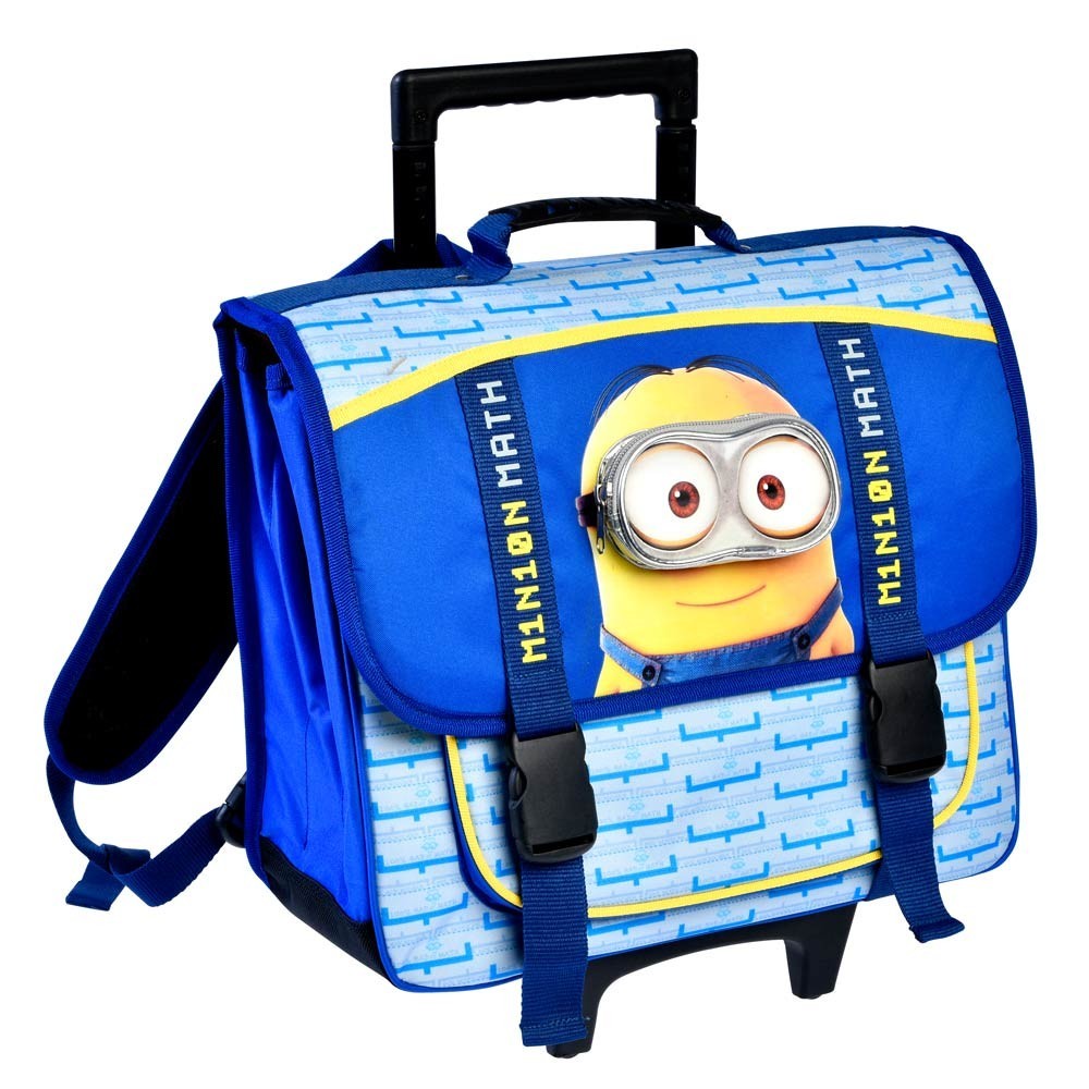 minion trolley school bag