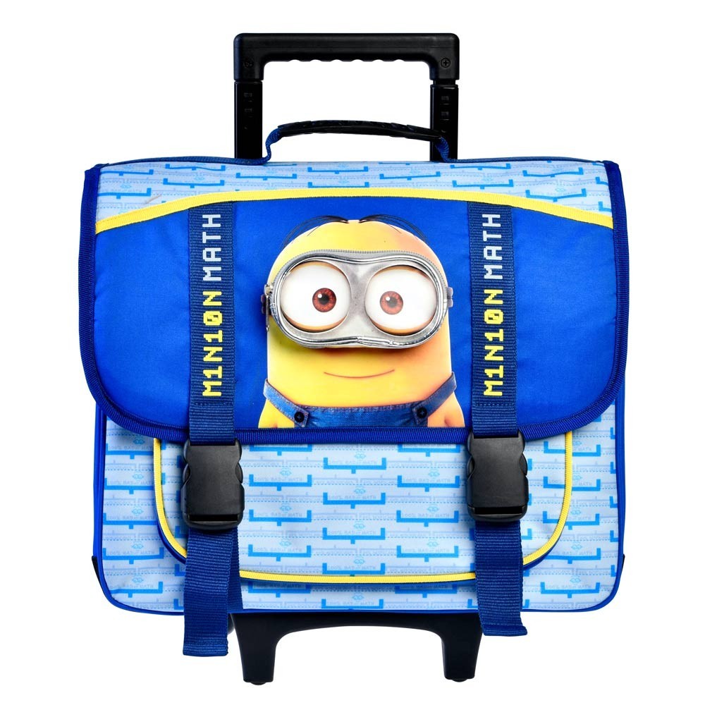 cartable minion a roulette