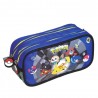 Trousse rectangle Pokemon Alola Bleue Haut de gamme