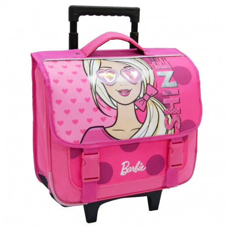 barbie suitcase on wheels