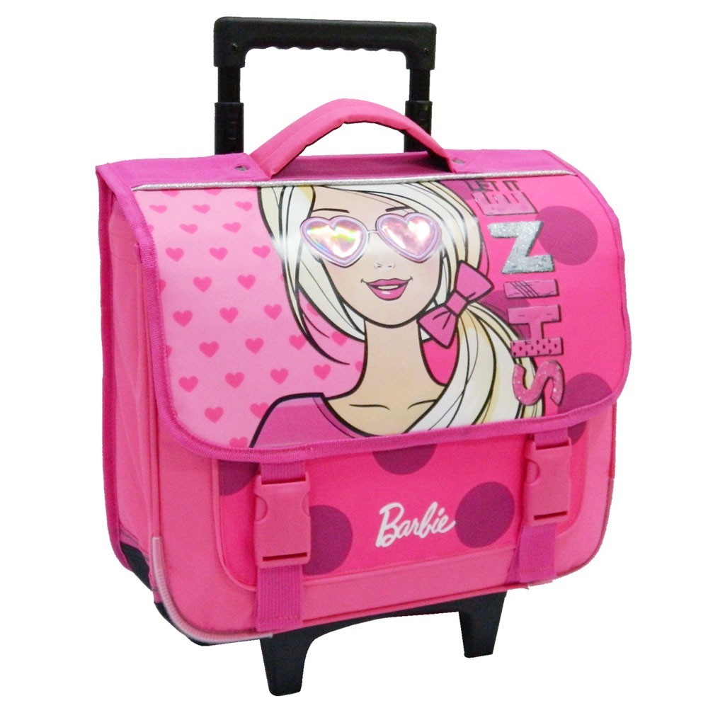 barbie rolling backpack