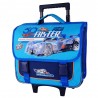 Cartable à roulettes Hot Wheels bleu 38 CM Trolley - Cartable