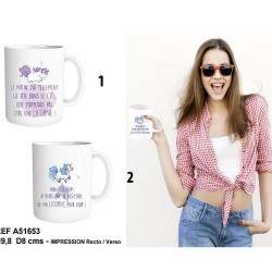 Taza unicornio