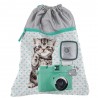 Sac piscine Chat Studio Pets 45 CM