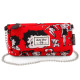 Betty Boop rosso amore 20 CM lungo portfolio