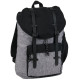 Paso schwarzen und grauen Rucksack mit Riemen 39 CM