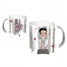 Mug miroir Betty Boop Gris