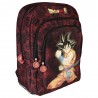 Sac à dos Dragon Ball Super Goku Noir 44 CM - 3 Cpt