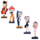 Lot de 10 figurines Betty Boop - Série (12-21)