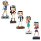 Lot de 10 figurines Betty Boop Collection Betty Boop Show - Série (32-41)