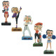 Lot de 10 figurines Betty Boop Collection Betty Boop Show - Série (42-51)