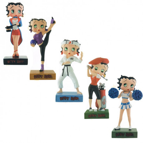 Veel van 10 Betty Boop collectible cijfers - beeldje (42-51)